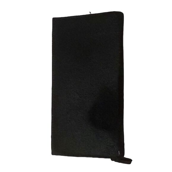 Jessica Simpson Frankie Wristlet Clutch Wallet Black RFID Zip Logo Women's - Picture 2 of 4